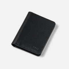 Daily Writer Kit - Bifold - Midnight Black Leather