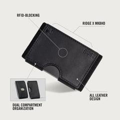 Ridge Biflex - MKBHD - Midnight Black Leather