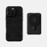 Everyday Charging Kit - iPhone 16 Pro Max - Midnight Black Leather