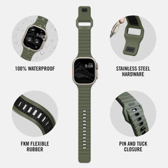 Everyday Watch Strap - Matte Olive - Ultra/46mm