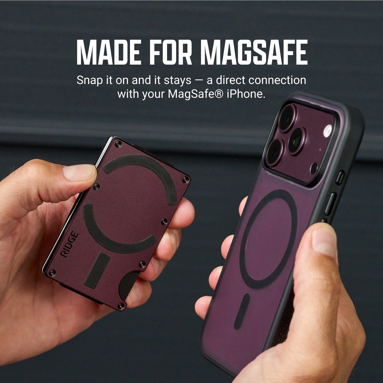 Ridge Wallet for MagSafe - Dark Harbor