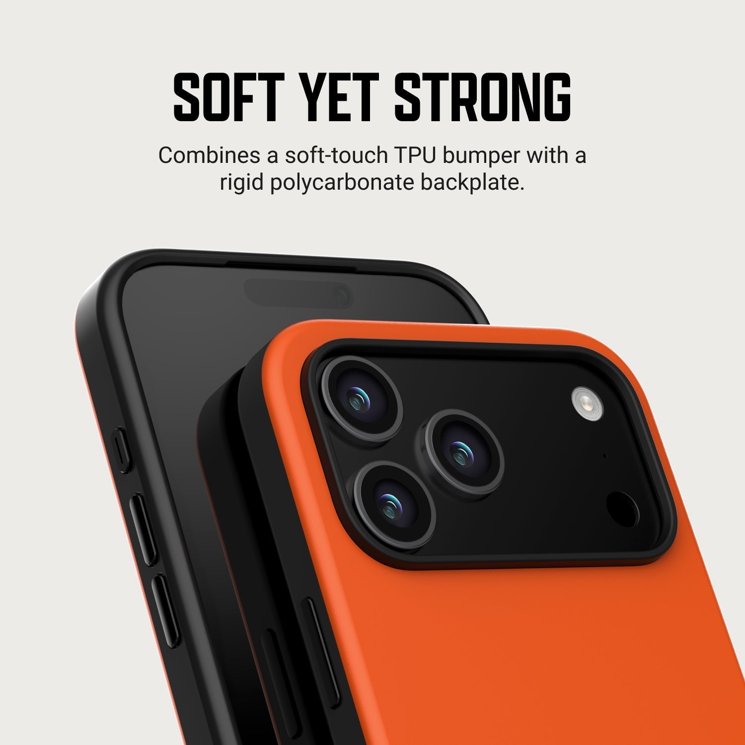 Ridge Phone Case - iPhone 18 Pro - Basecamp Orange