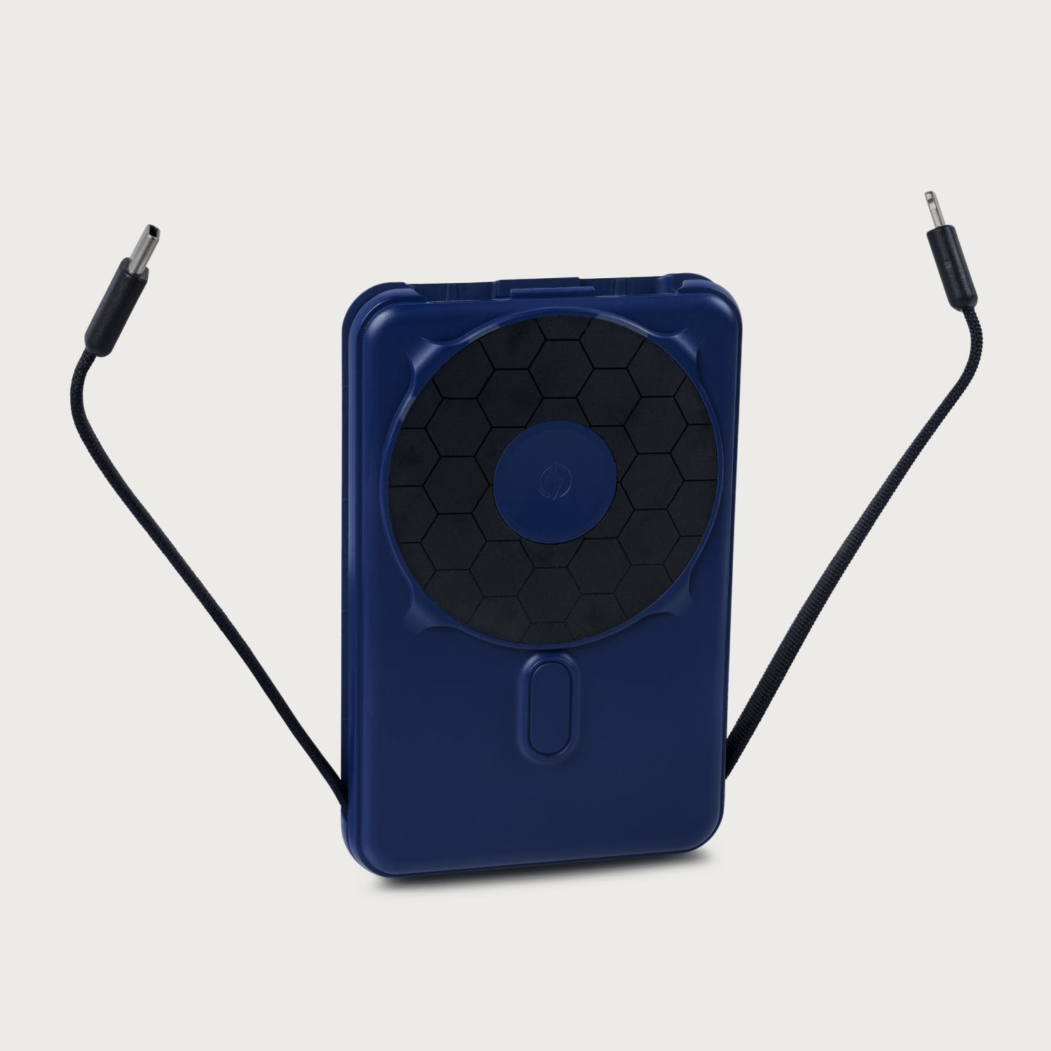 Ridge Wallet for MagSafe + Power Bank - Alpine Navy + Dark Harbor