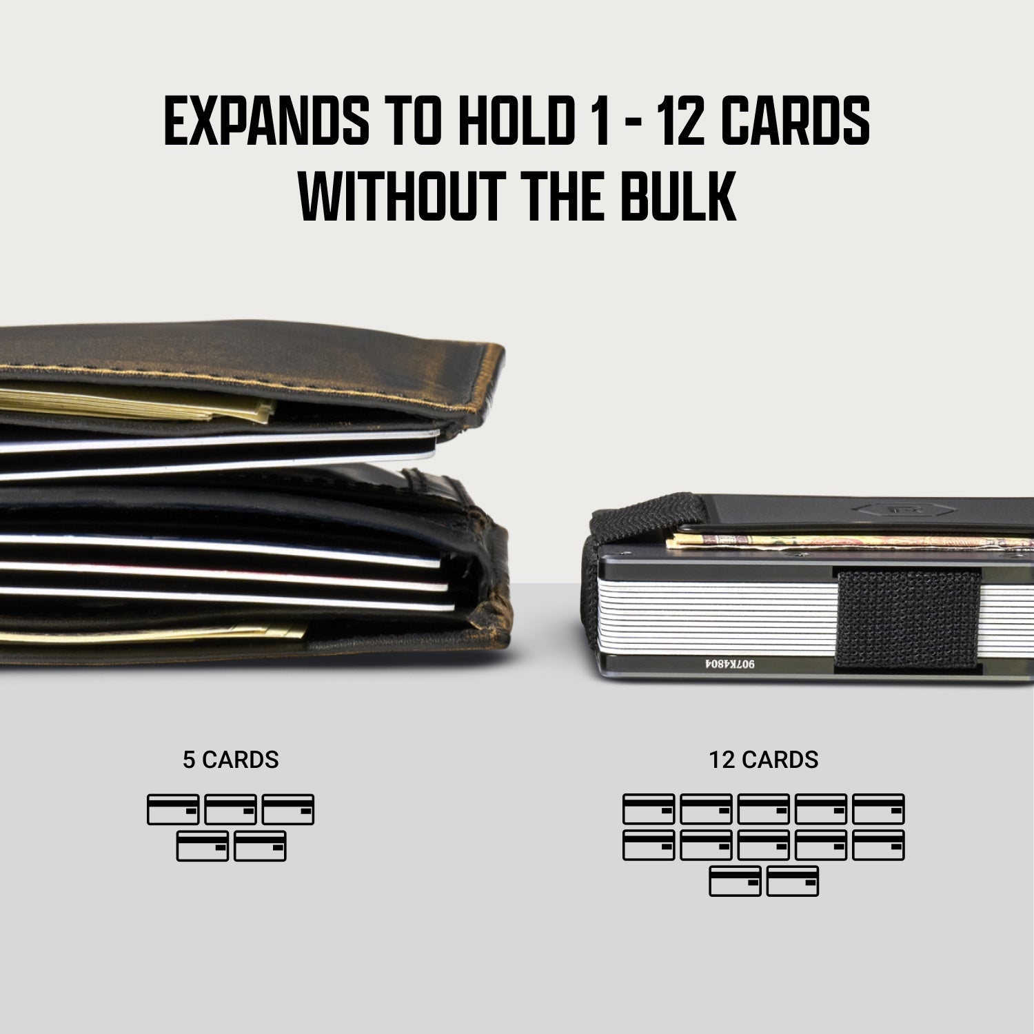 Ridge Wallet for MagSafe + Power Bank - Alpine Navy + Dark Harbor