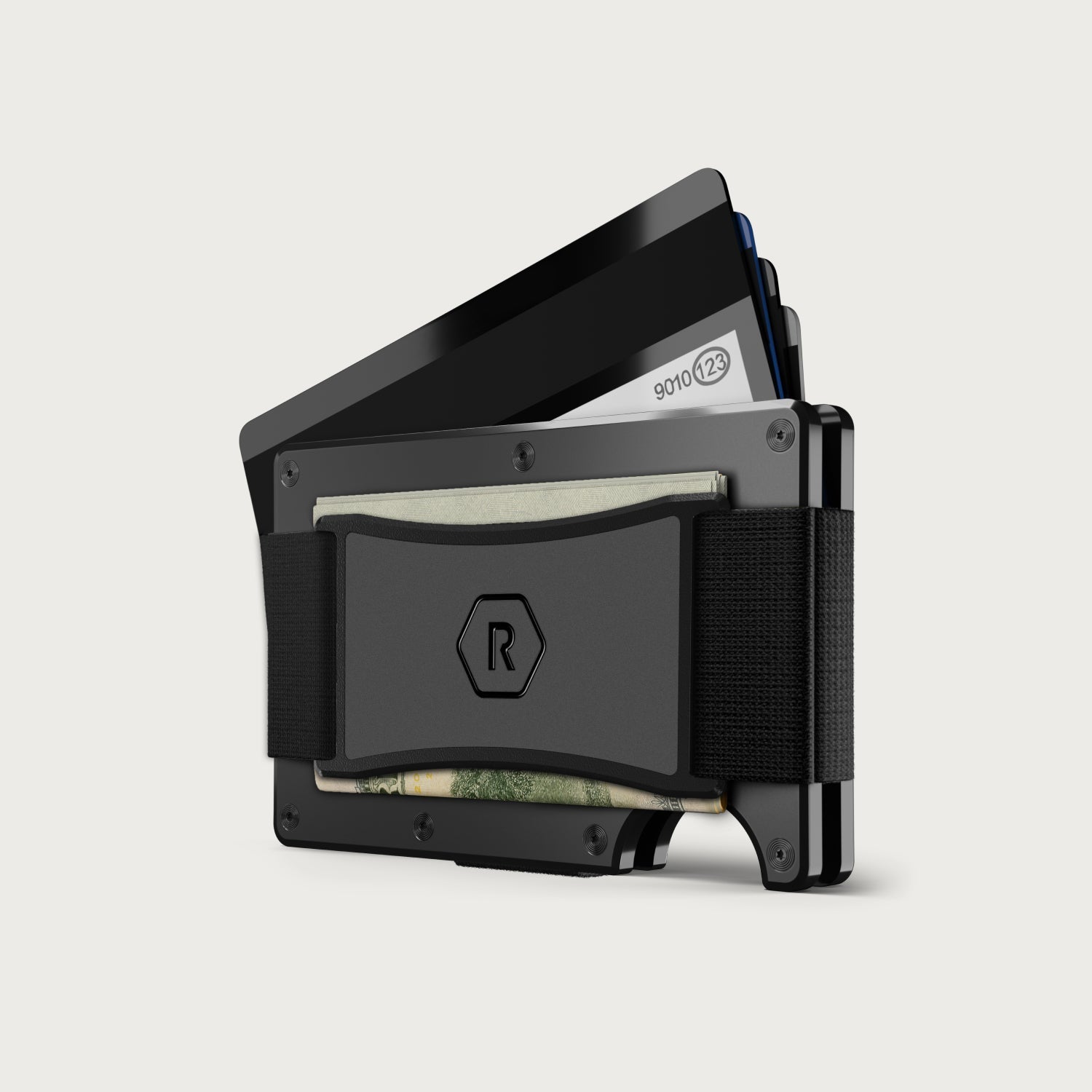 Ridge Wallet for MagSafe + Power Bank - Gunmetal + Matte Black