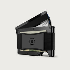 Ridge Wallet for MagSafe + Power Bank - Gunmetal + Matte Black