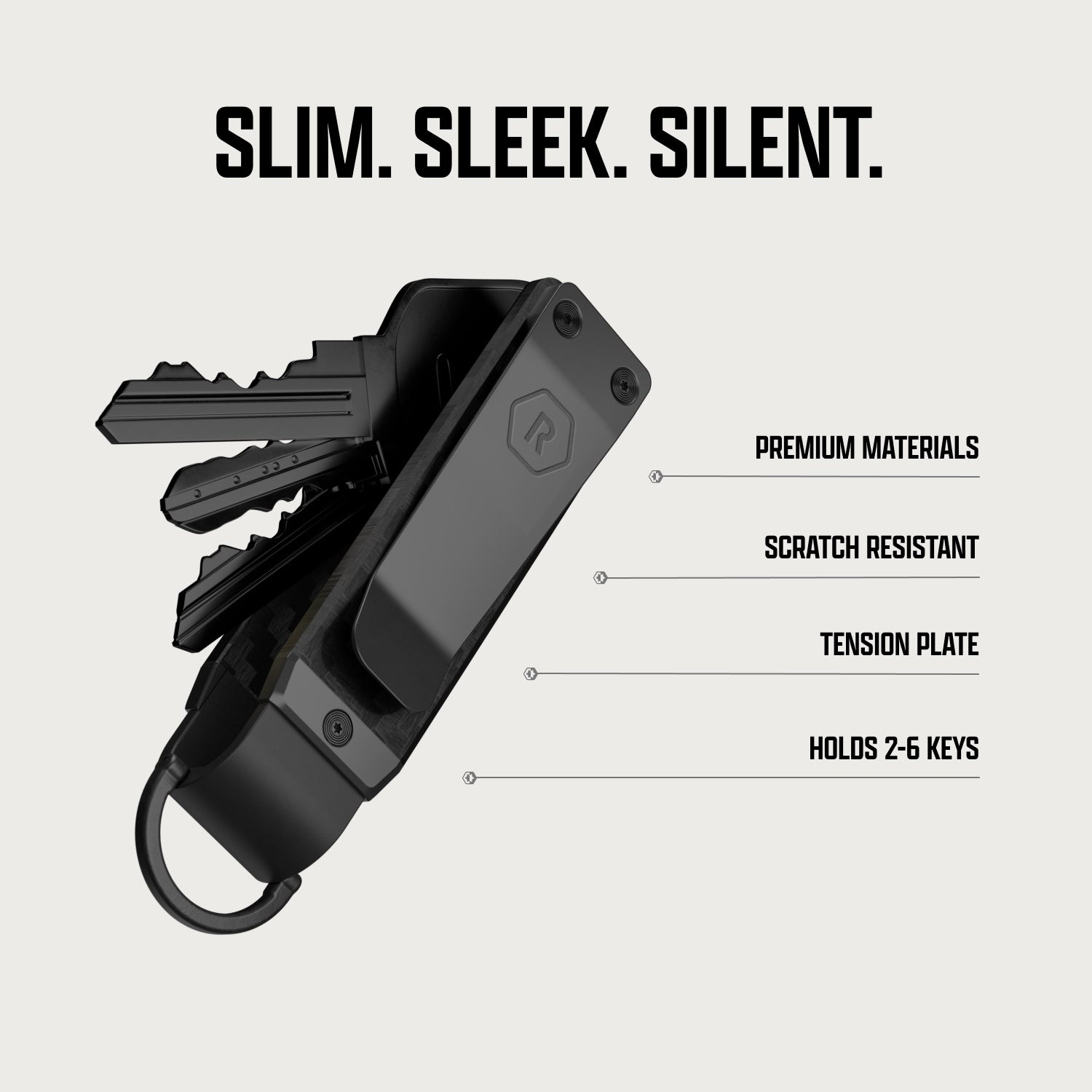 Ridge Wallet + Power Bank + KeyCase - GT