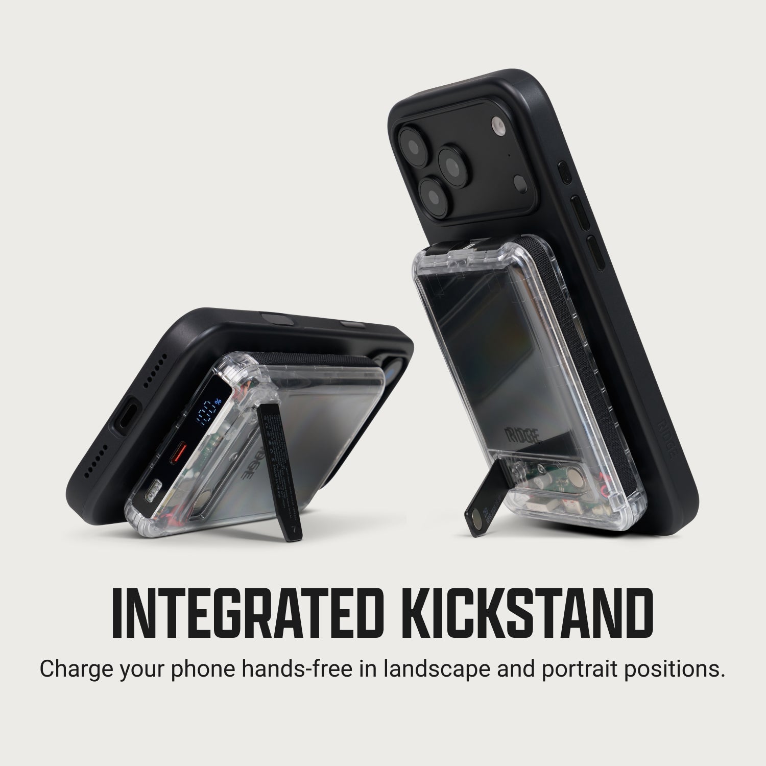 Ridge Wallet & Power Bank Kit - Phantom